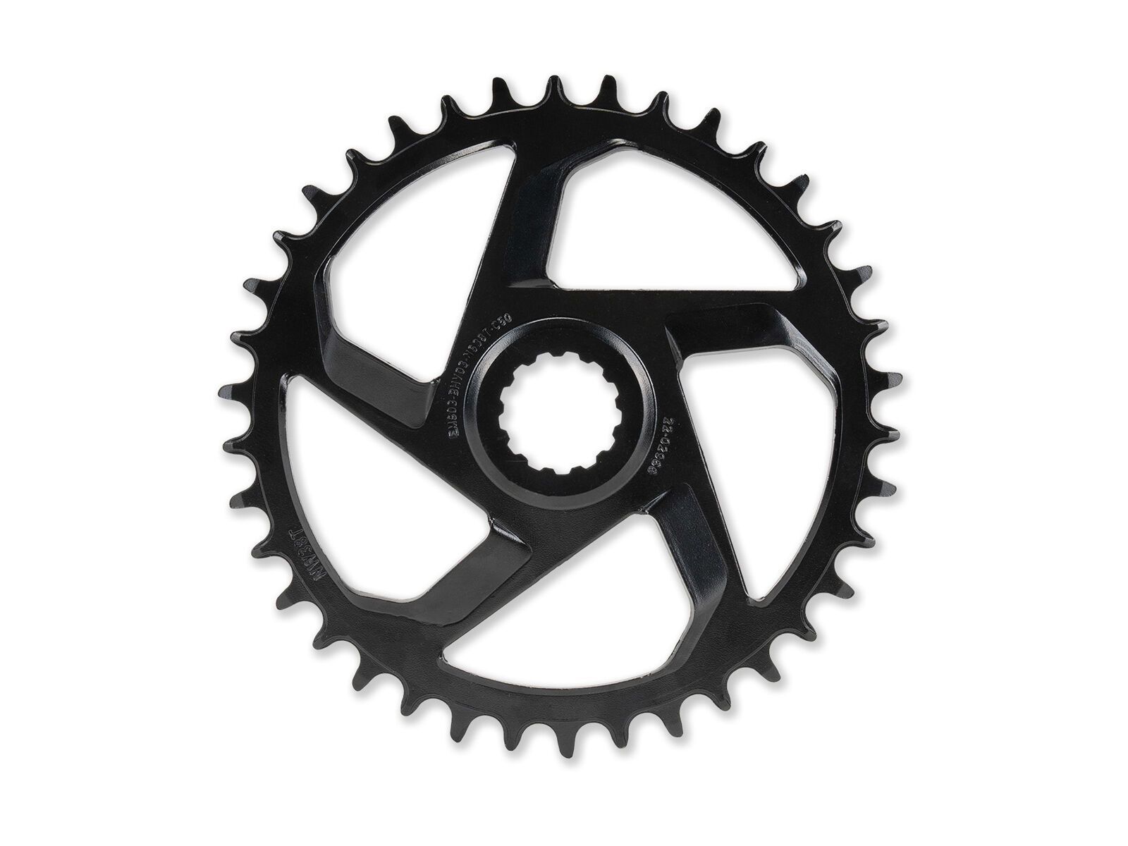 Cube Acid Kettenblatt Hybrid HPS – 52 mm Kettenlinie BDU33, black - Bild 1