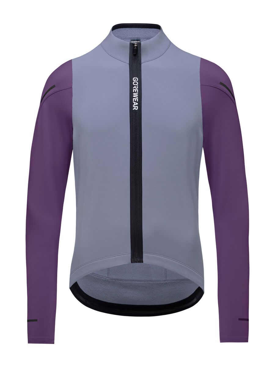 GOREWEAR Spinshift Thermo Langarm Trikot Herren, amethyst grey/purple indigo - Bild 1