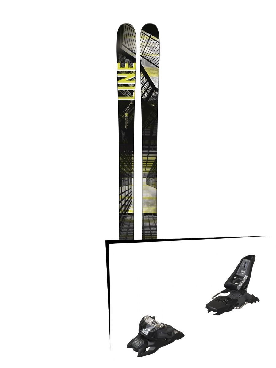 Set: Line Tom Wallisch Pro 2018 + Marker Squire 11 ID black - Bild 1