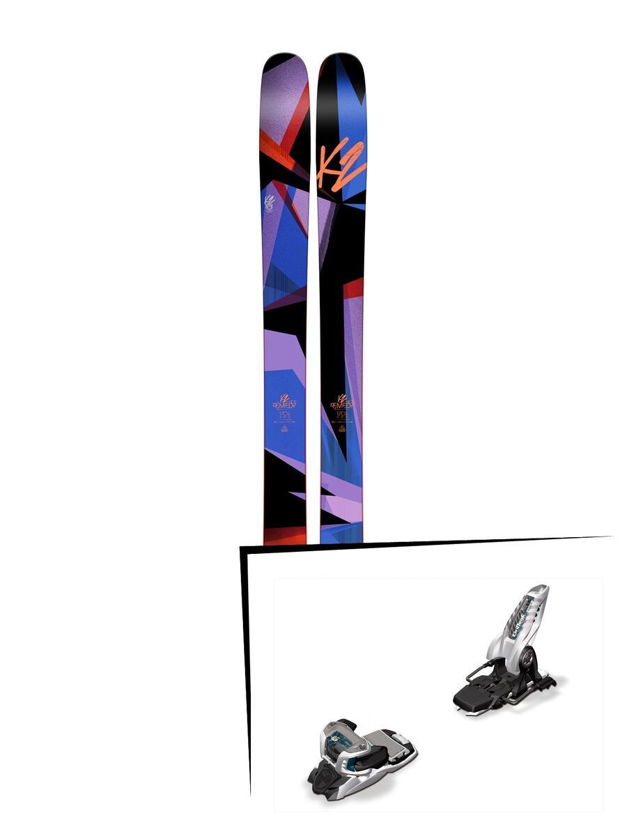 K2 SKI Set: Remedy 102 2016 + Marker Griffon 13 - Bild 1