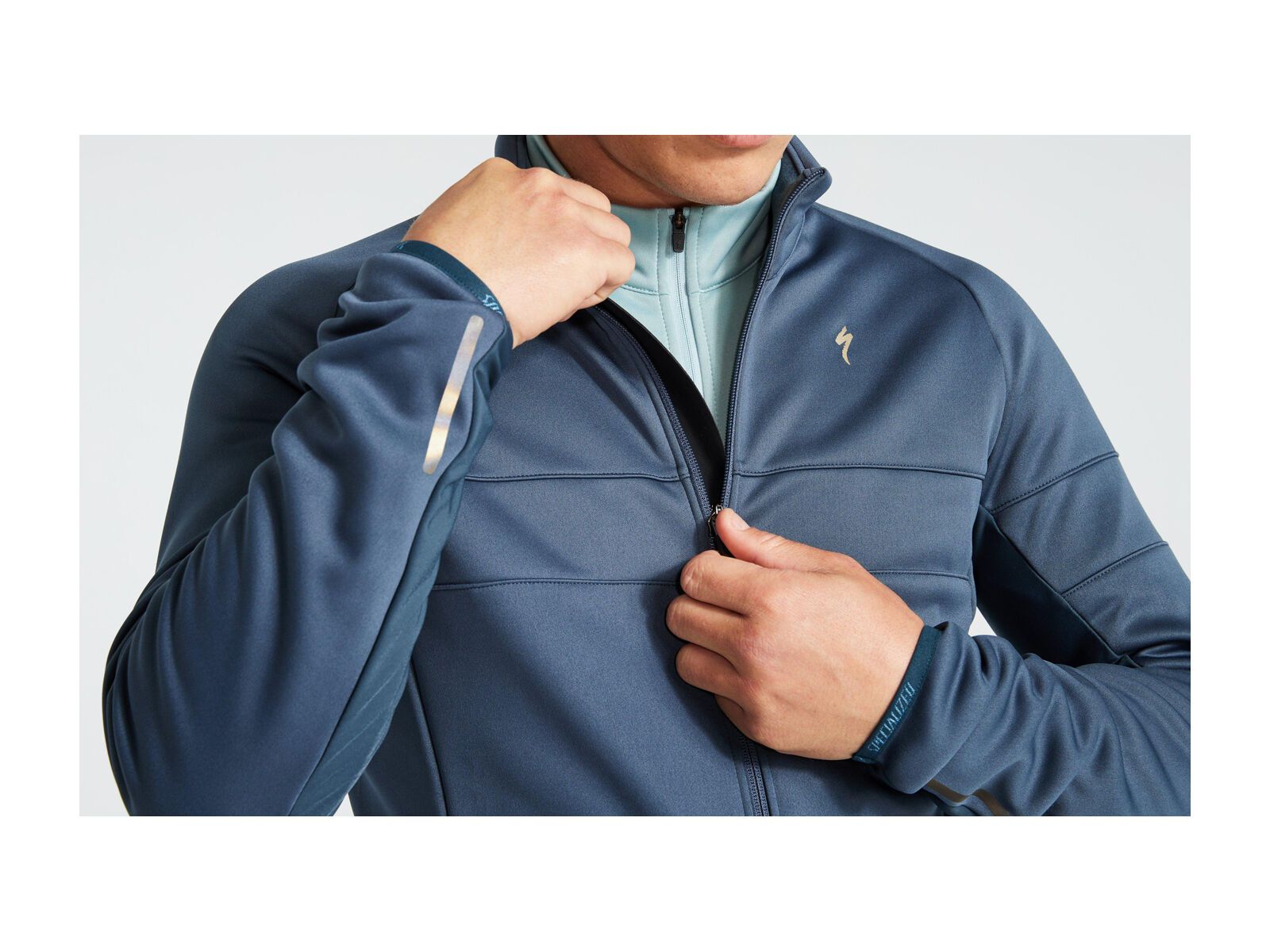 Specialized Men's RBX Comp Softshell Jacket, cast blue - Bild 5