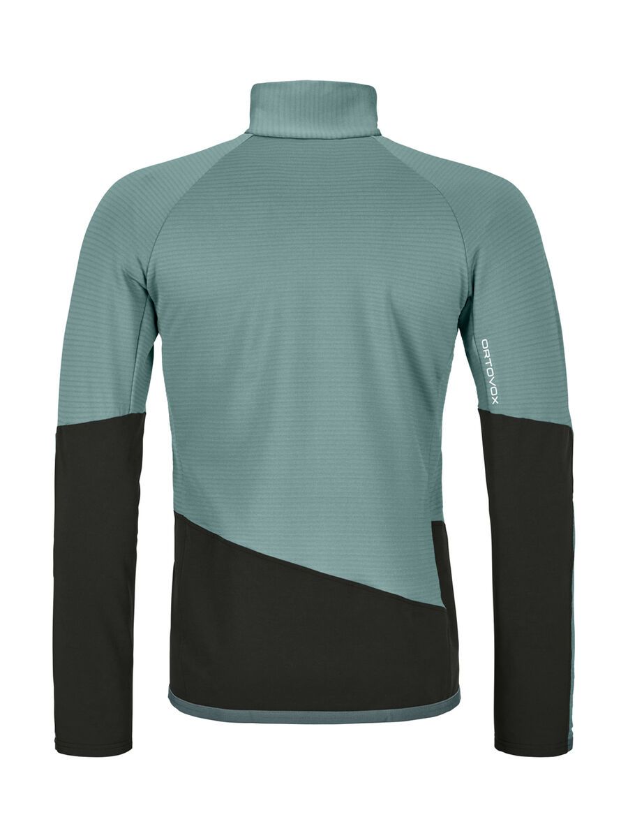 Ortovox Merino Fleece Rib Jacket M, arctic grey - Bild 2
