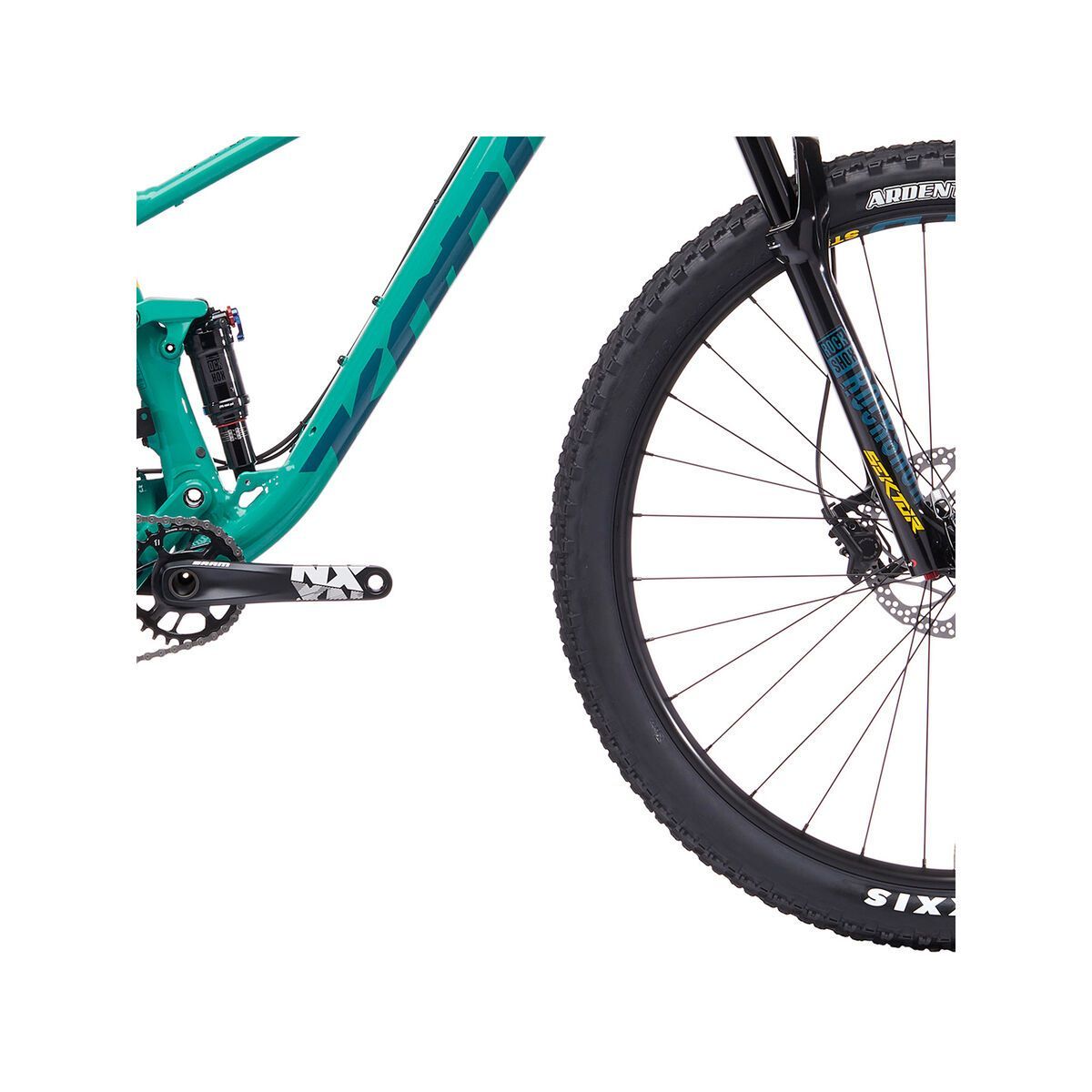 Kona Hei Hei, gloss seafoam & black w/ seafoam, yellow, & black decals - Bild 4