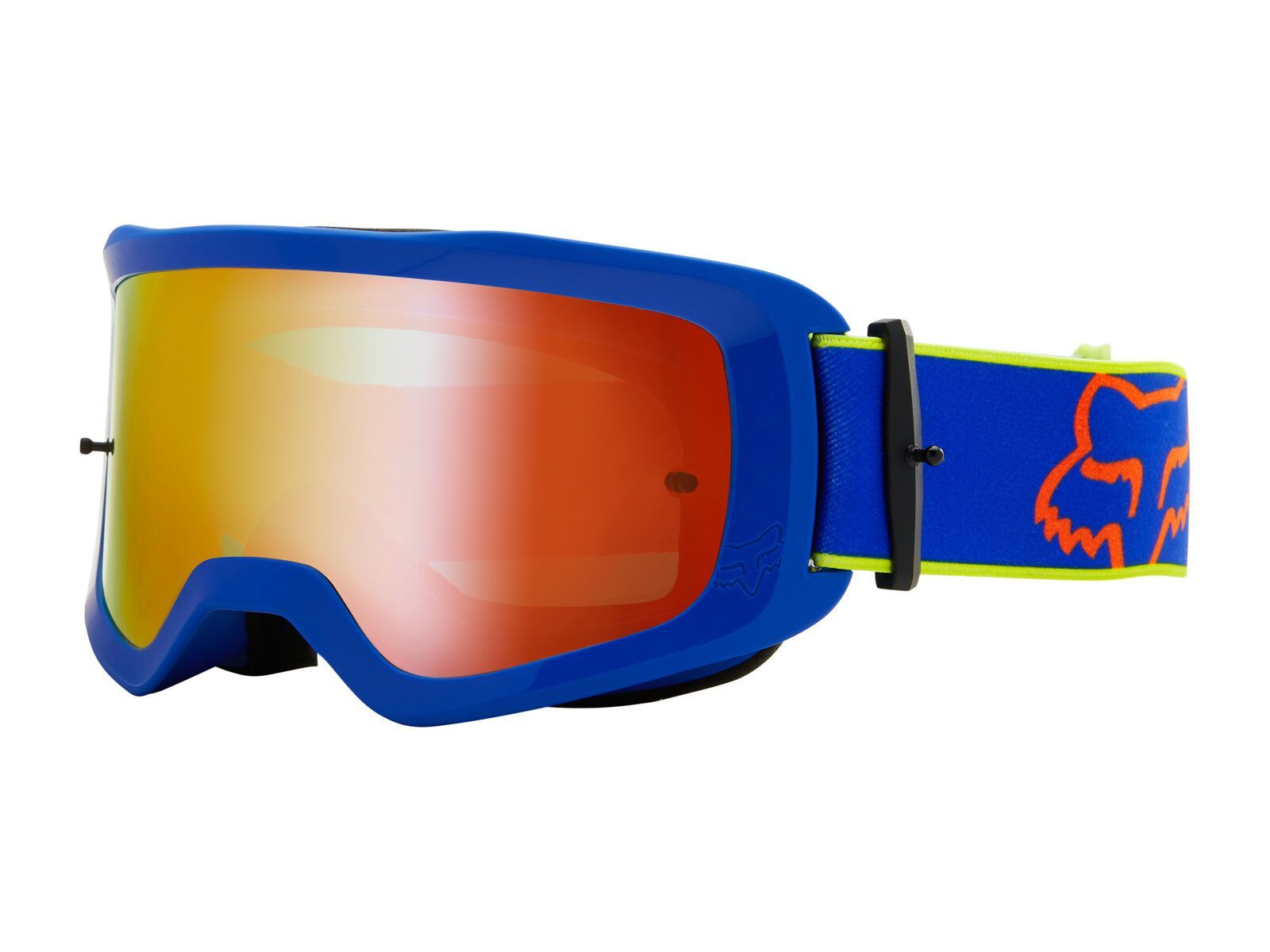 Fox Main Oktiv Goggle Spark, blue/Lens: spark mirror lexan - Bild 1