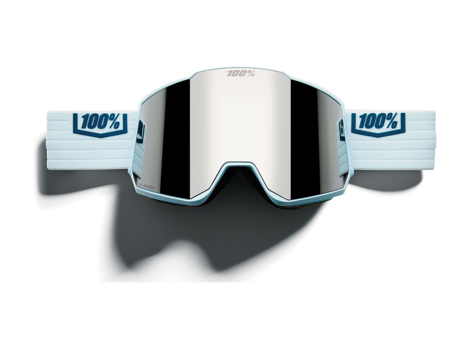 100% Snowcraft XL - HiPER Grey-Blue w/Silver ML Mi, mason - Bild 2