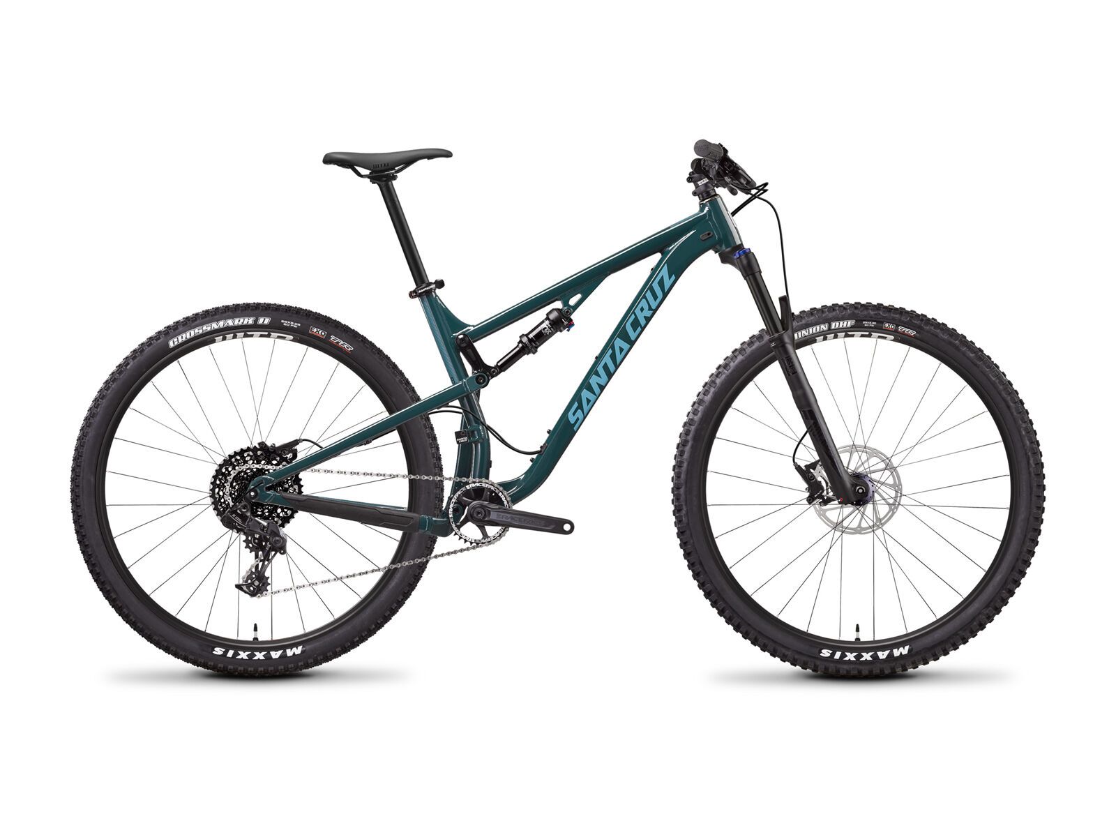 Santa Cruz Tallboy AL D, forest green and baby blue - Bild 1