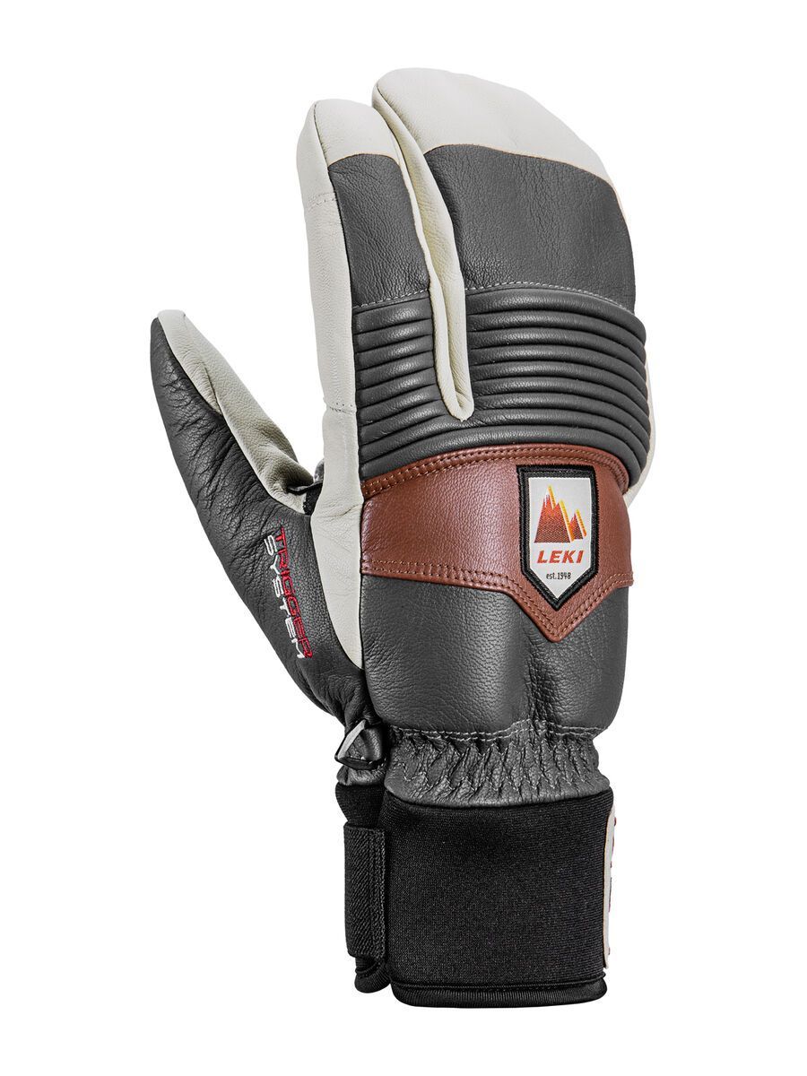 Leki Patrol 3D Lobster, graphite/off white/maroon - Bild 1