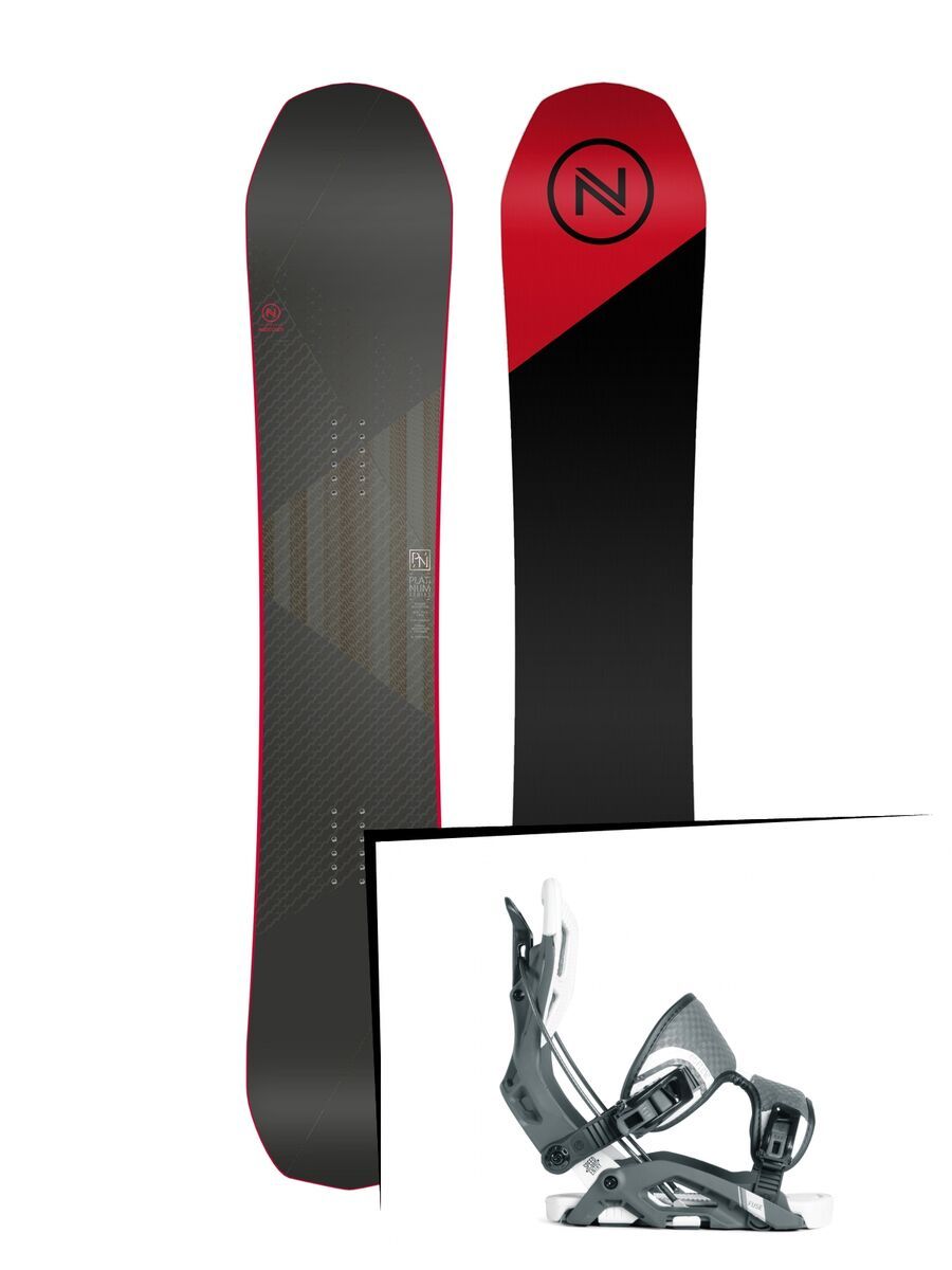 Set: Nidecker Platinum 2019 + Flow Fuse (2226539S) - Bild 1