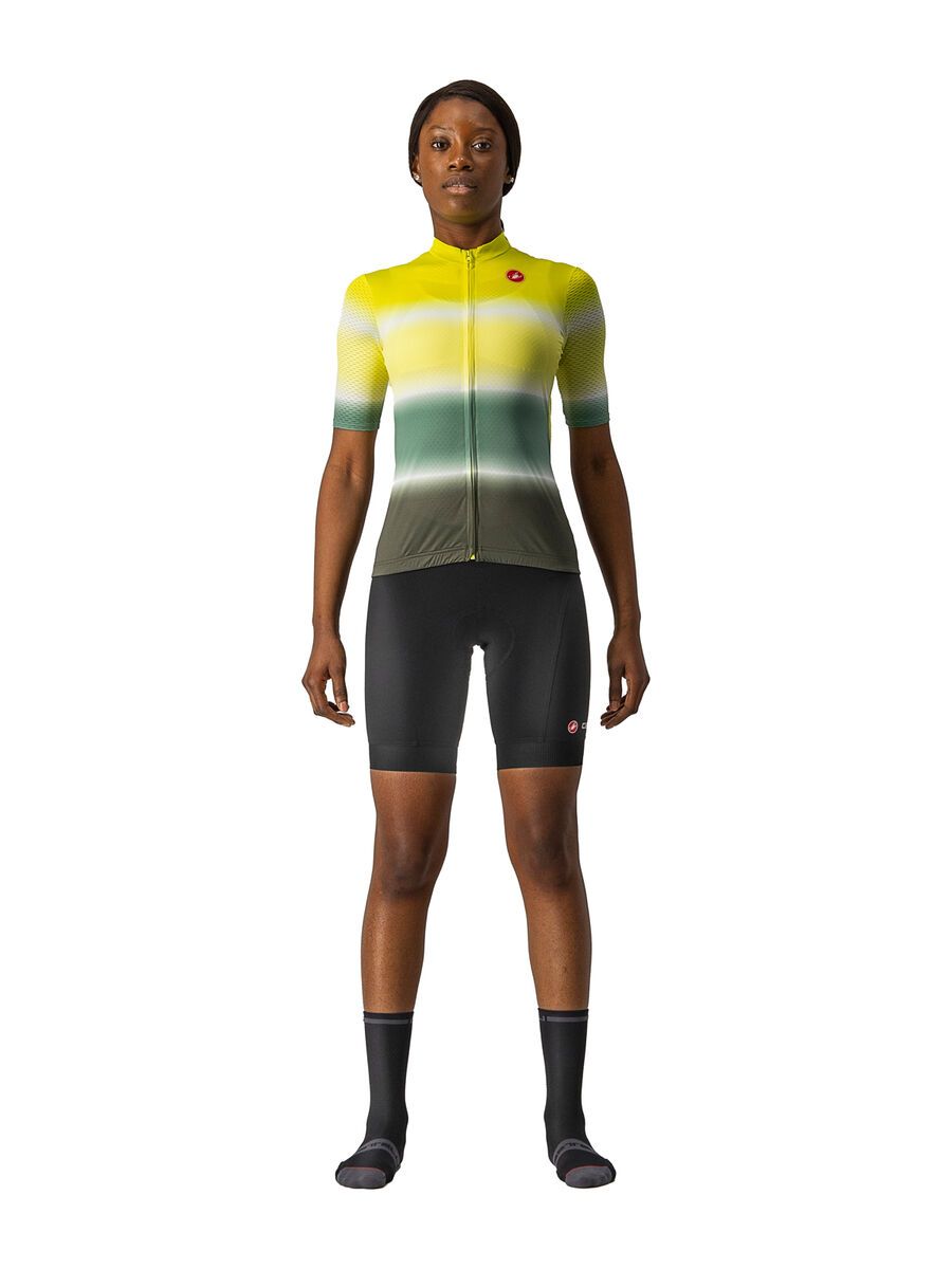Castelli Dolce Jersey, sulphur/military green - Bild 6
