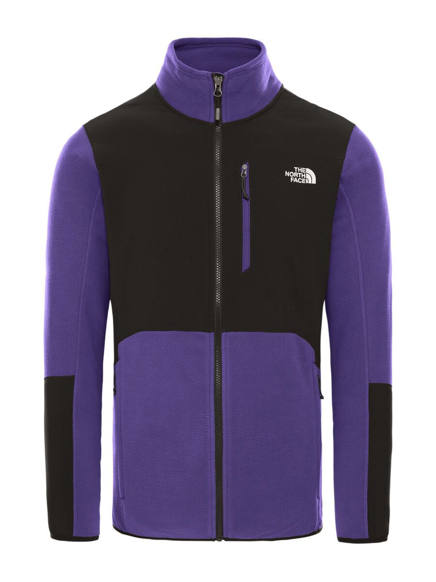 The North Face Men's Glacier Pro Full Zip, peak purple/tnf black - Bild 1