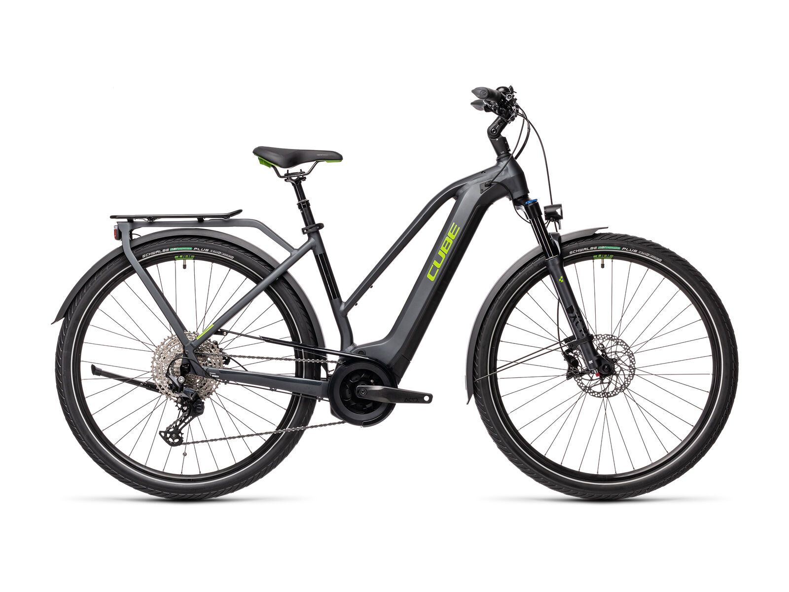 Cube Touring Hybrid EXC 500 Trapeze, iridium´n´green - Bild 1