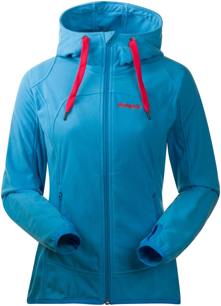 Bergans Sandøya Lady Jacket, br seablue/hot red - Bild 1