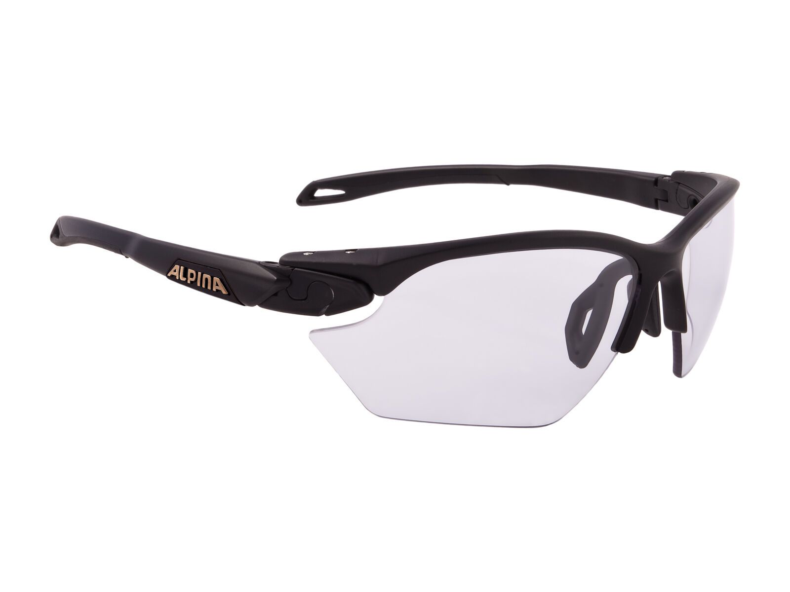 Alpina Twist Five HR S VL+, black matt/Lens: black - Bild 1