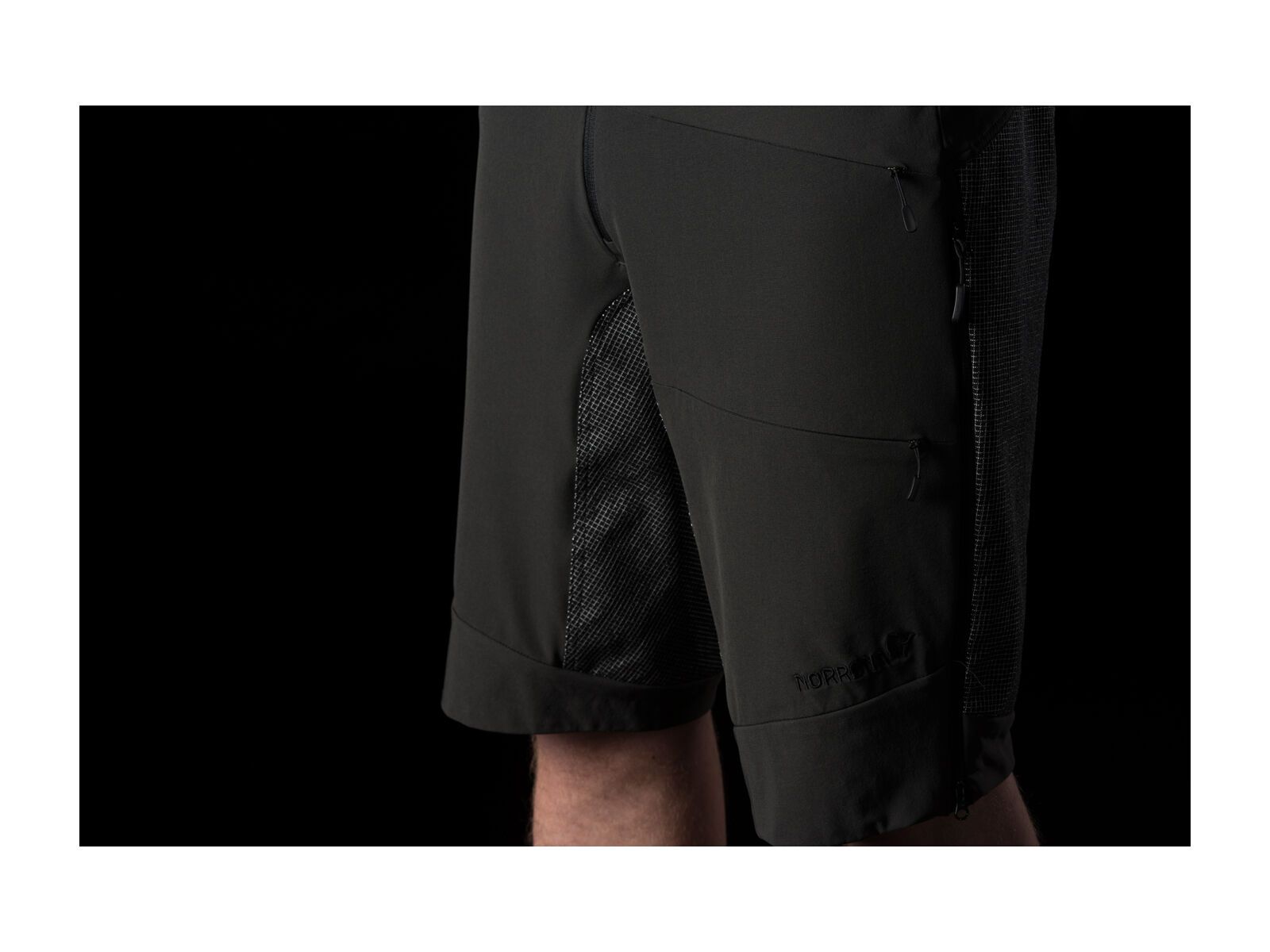 Norrona skibotn flex1 Shorts (M), caviar black - Bild 2
