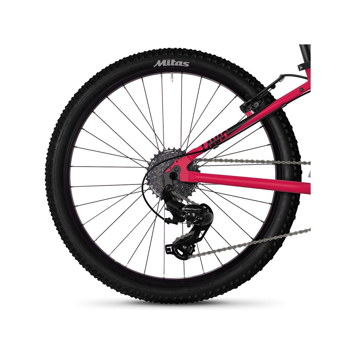 Ghost Lanao 2.4 AL, rubi pink/jet black - Bild 5