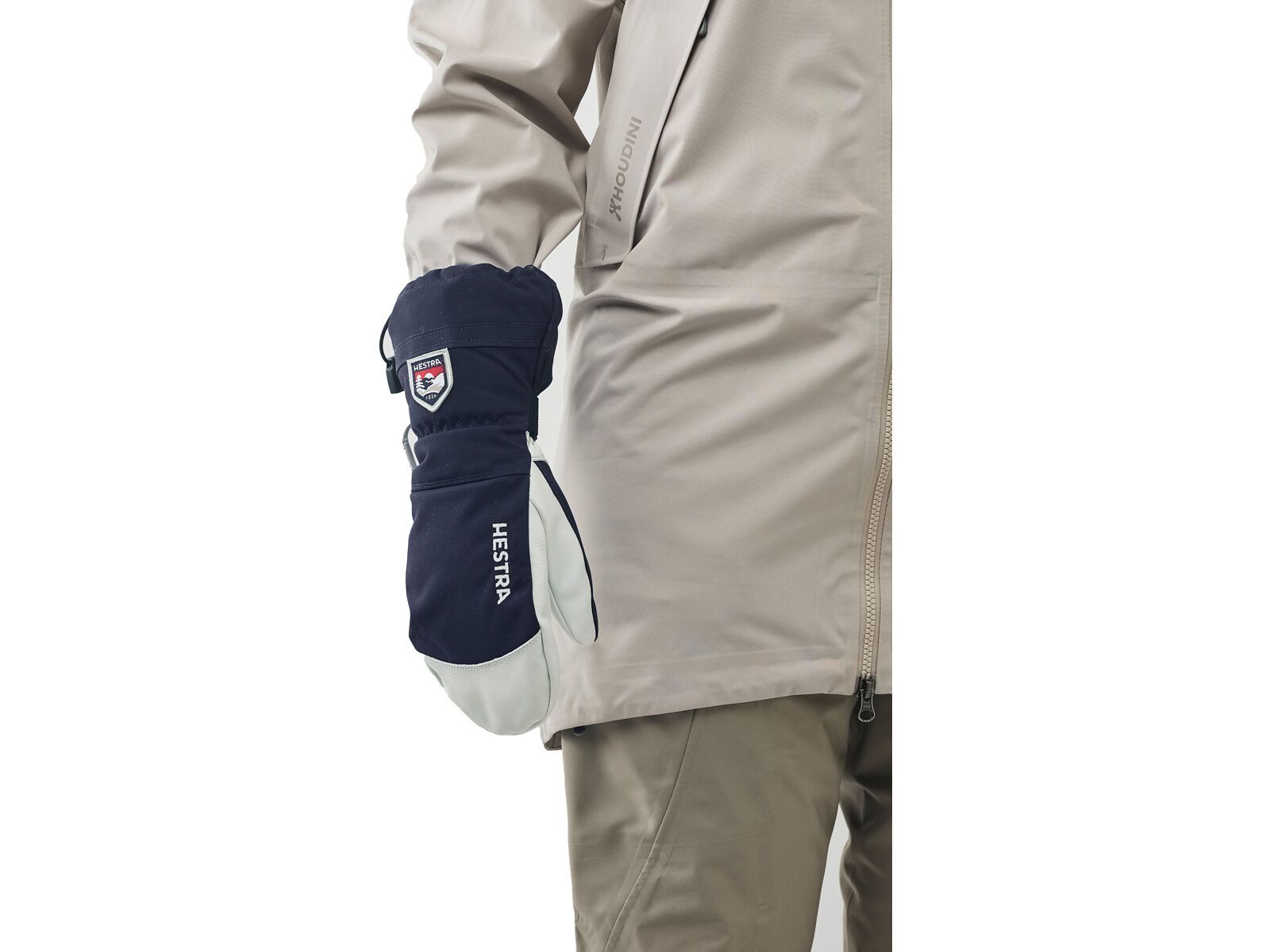 Hestra Army Leather Heli Ski Mitt, navy - Bild 7