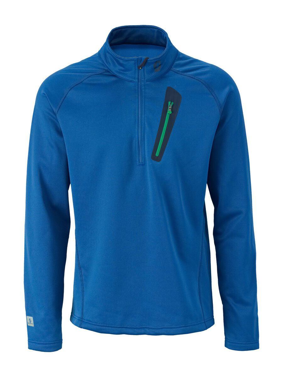 Scott Four4 1/2 Zip, True Blue - Bild 1