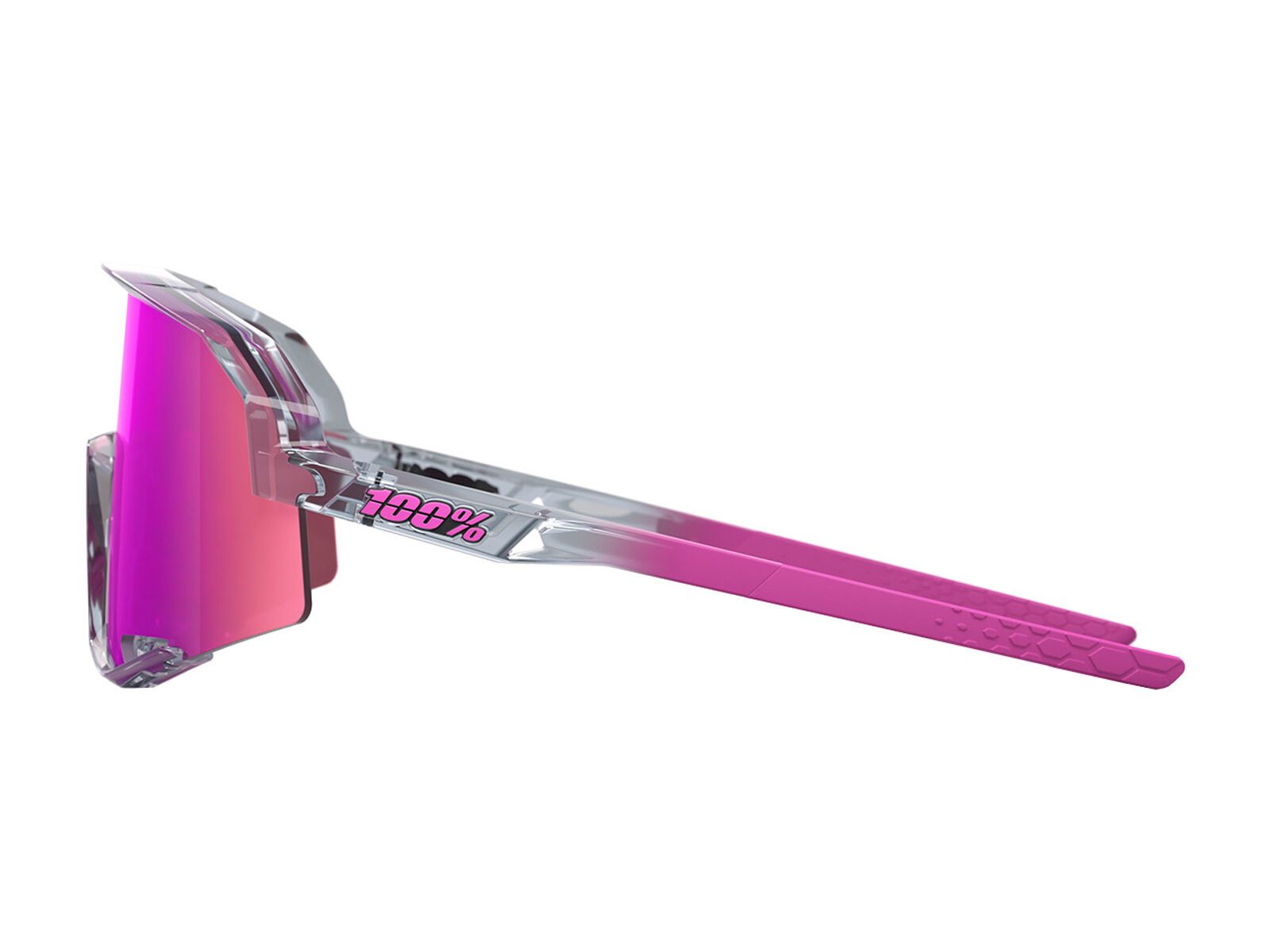 100% Slendale, Purple ML Mirror / polished translucent grey - Bild 2