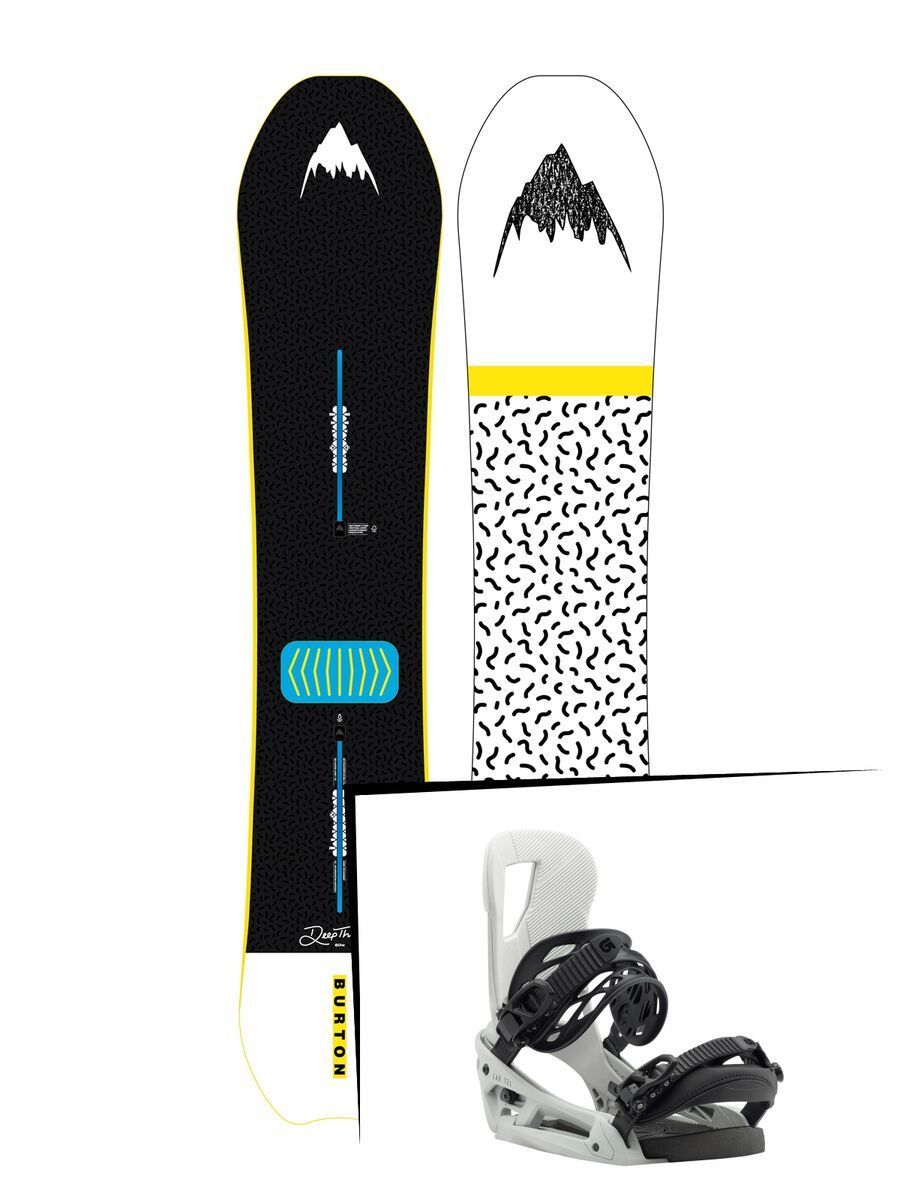 Set: Burton Deep Thinker 2019 +  Cartel EST (1930918S) - Bild 1