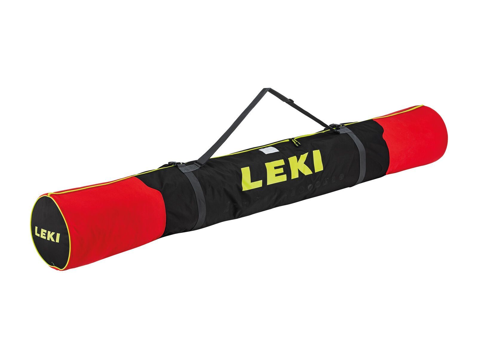 Leki Ski Bag Cross Country, leuchtrot-schwarz-neongelb - Bild 1