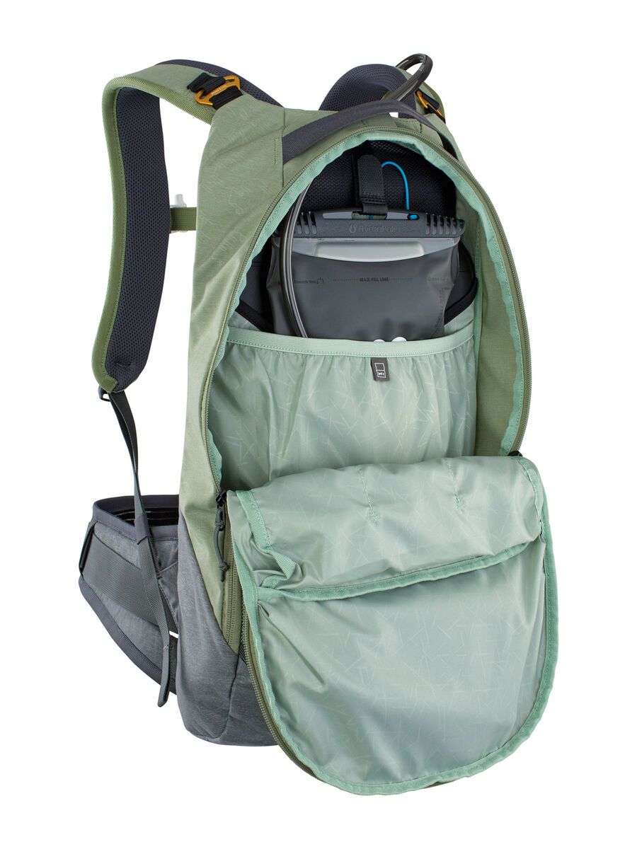 Evoc Trail Pro 10 - L/XL, light olive/carbon grey - Bild 4