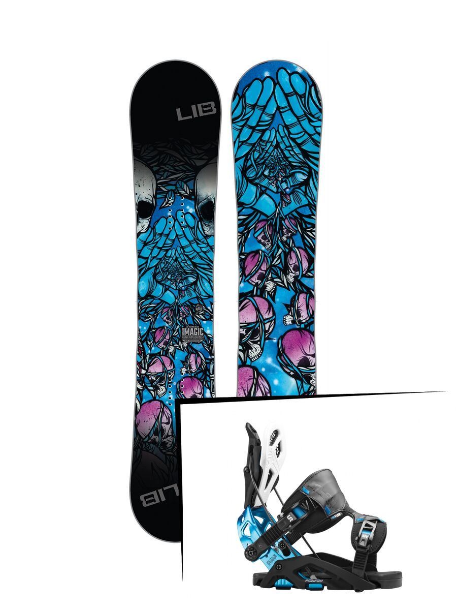 Set: Lib Tech Banana Magic 2017 + Flow Fuse-GT (1513133S) - Bild 1