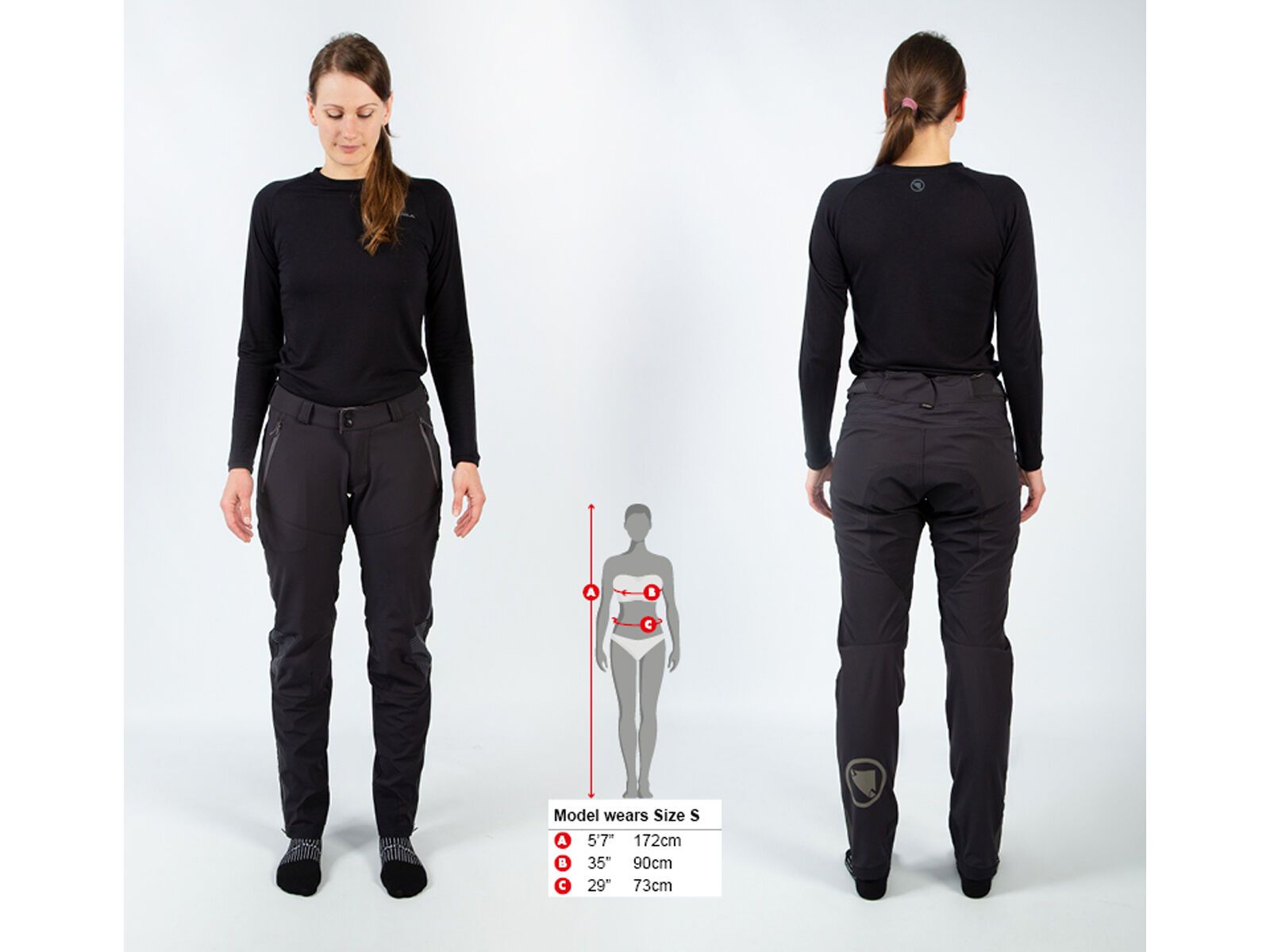 Endura Damen MT500 Spray Baggy Hose II, cayenne - Bild 5