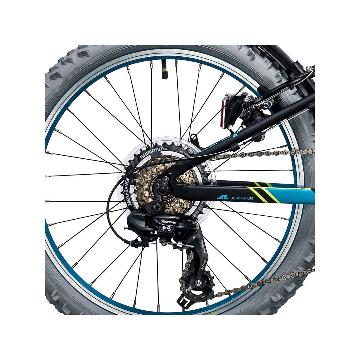 Cube Kid 200 Allroad, black´n´blue - Bild 4