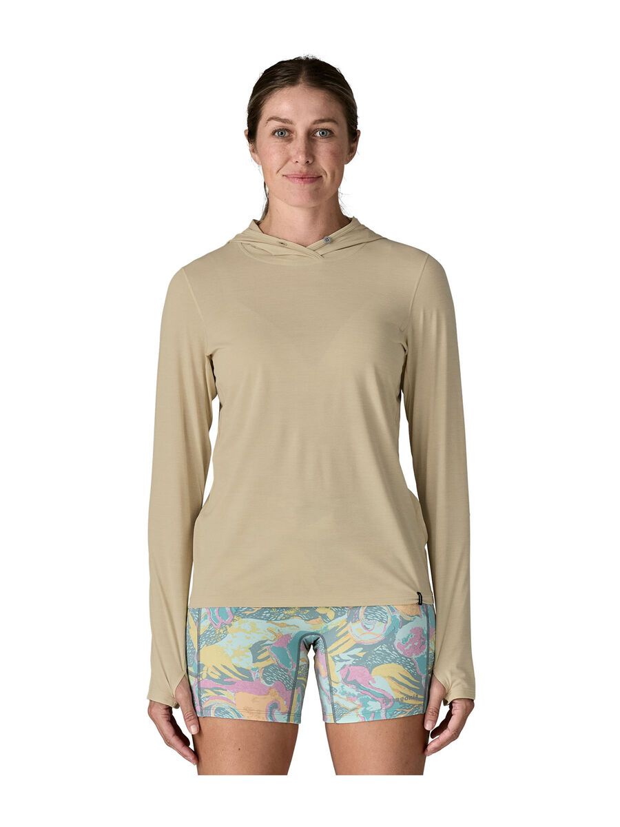 Patagonia Women's Capilene Cool Ultra Hoody, pumice/dyno white x-dye - Bild 2