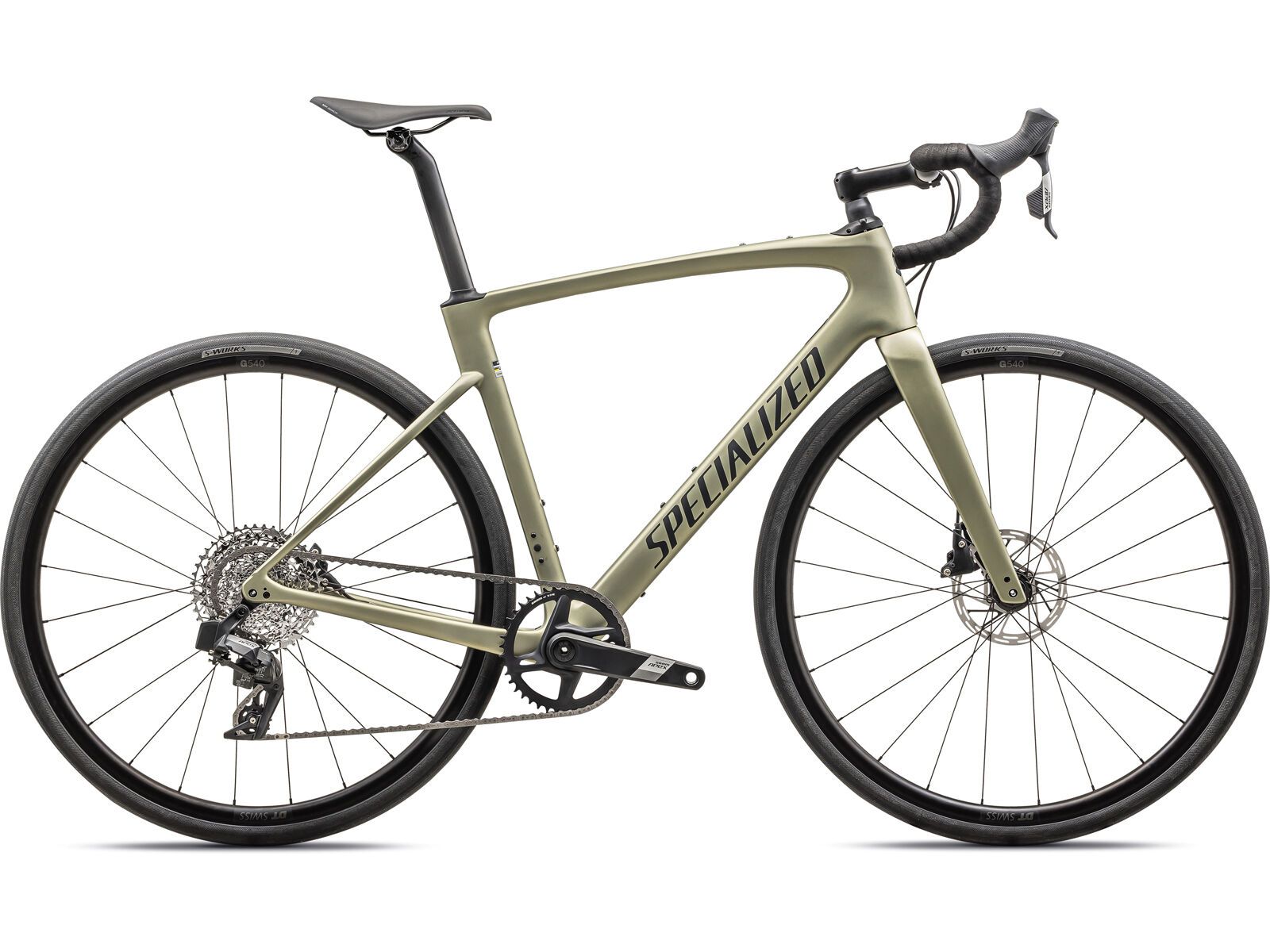 Specialized Roubaix SL8 Sport – SRAM Apex AXS, metallic spruce/forest green - Bild 1
