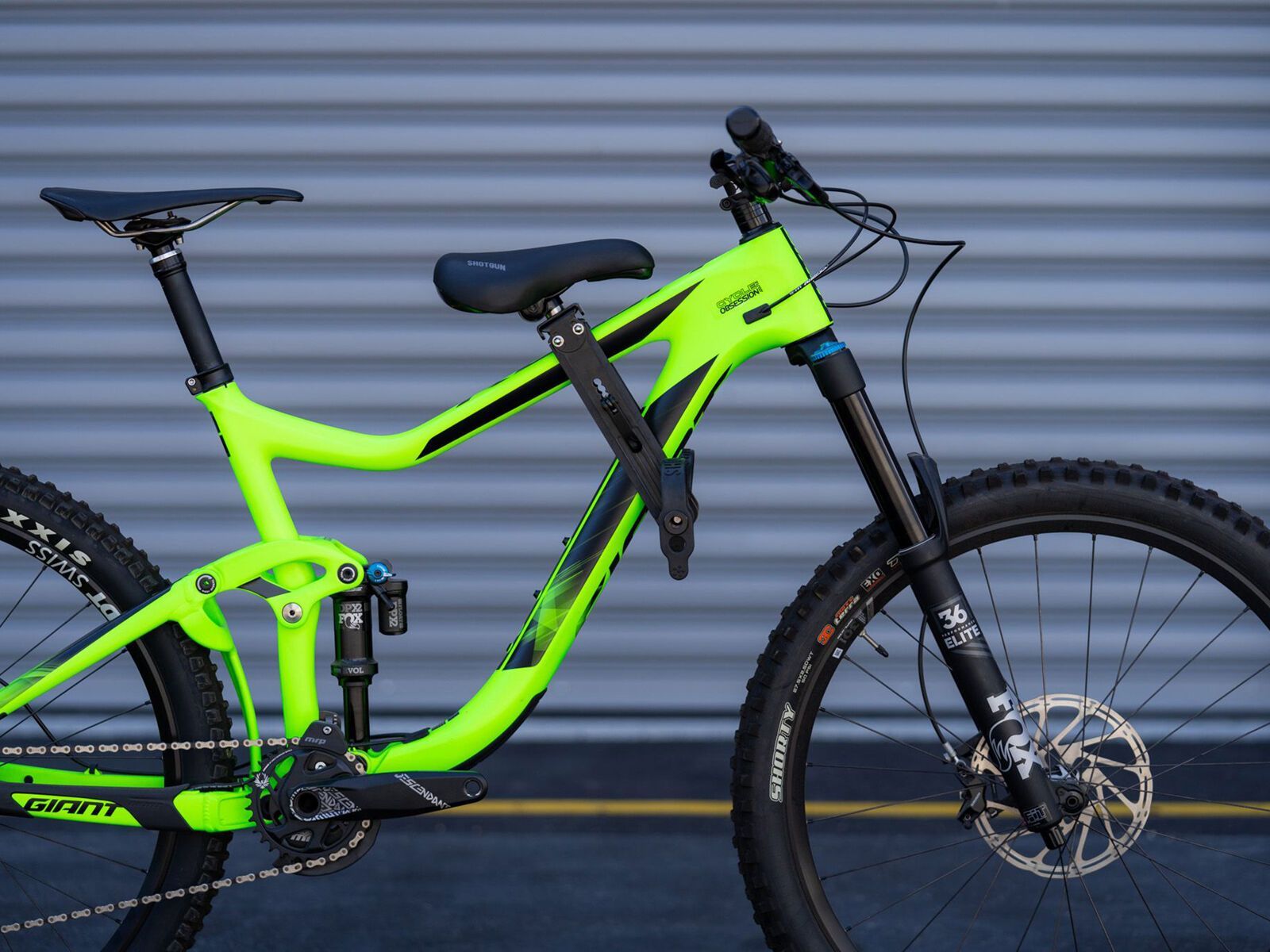 Shotgun MTB Front Kindersitz, schwarz - Bild 3