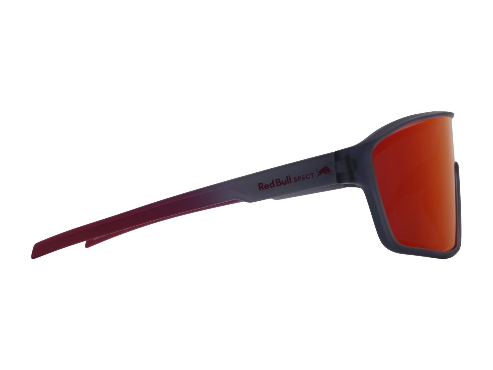Red Bull Spect Eyewear Daft, Smoke/Red-Purple Mirror / soft touch x’tal midnight - Bild 2