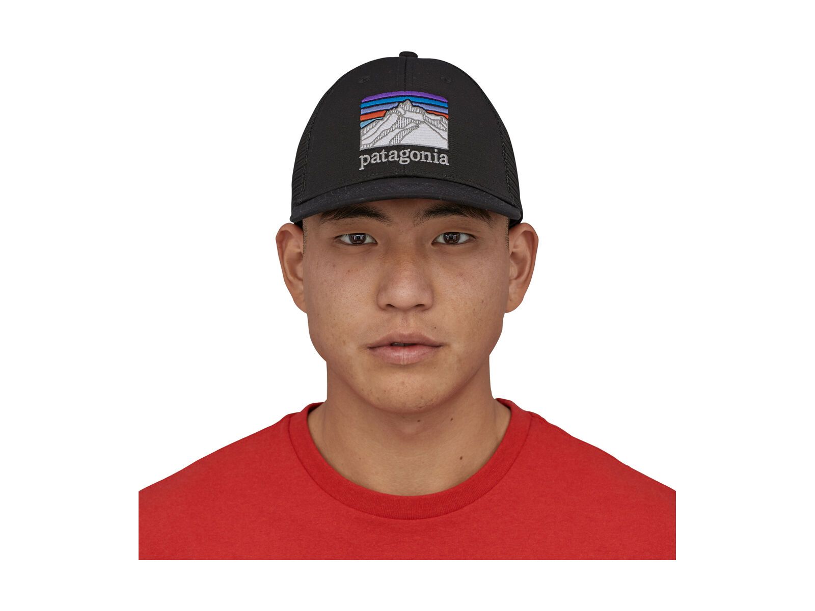Patagonia Line Logo Ridge LoPro Trucker Hat, black - Bild 3
