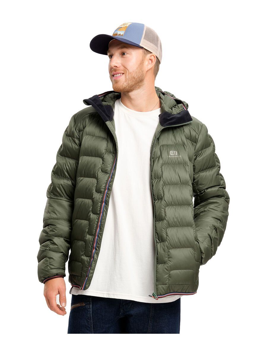 Elevenate Men's Motion Down Hood, bronze green - Bild 2