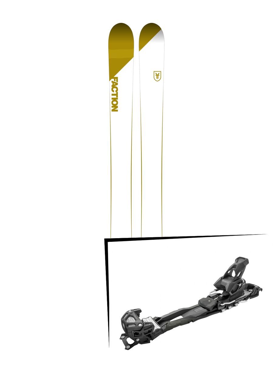 Set: Faction Candide 4.0 2018 + Tyrolia Adrenalin 13 AT solid black - Bild 1