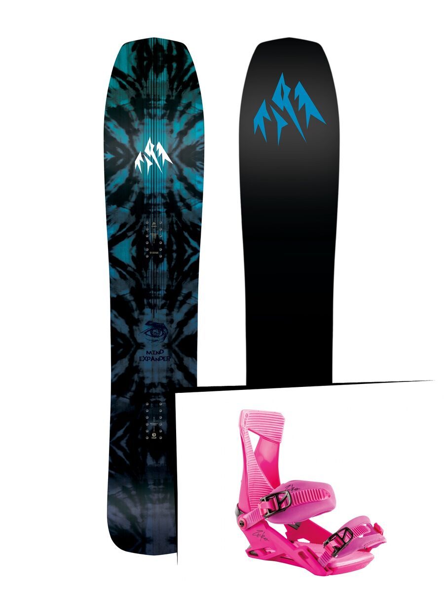 Set: Jones Mind Expander 2019 + Nitro Zero muted brights series raspberry - Bild 1