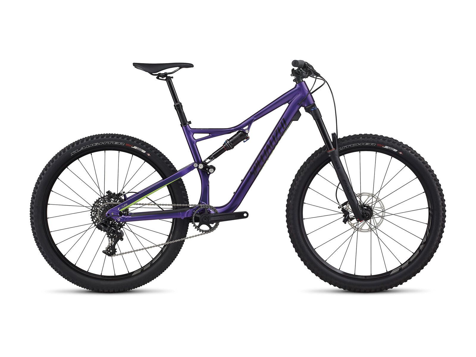 Specialized Stumpjumper FSR Comp 650B, purple/monster green/black - Bild 1
