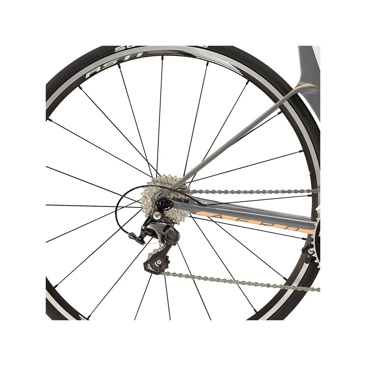 Cannondale Slice Women's 105, Stealth Grey w/ Brazilliant and Magnesium White, Matte - Bild 4