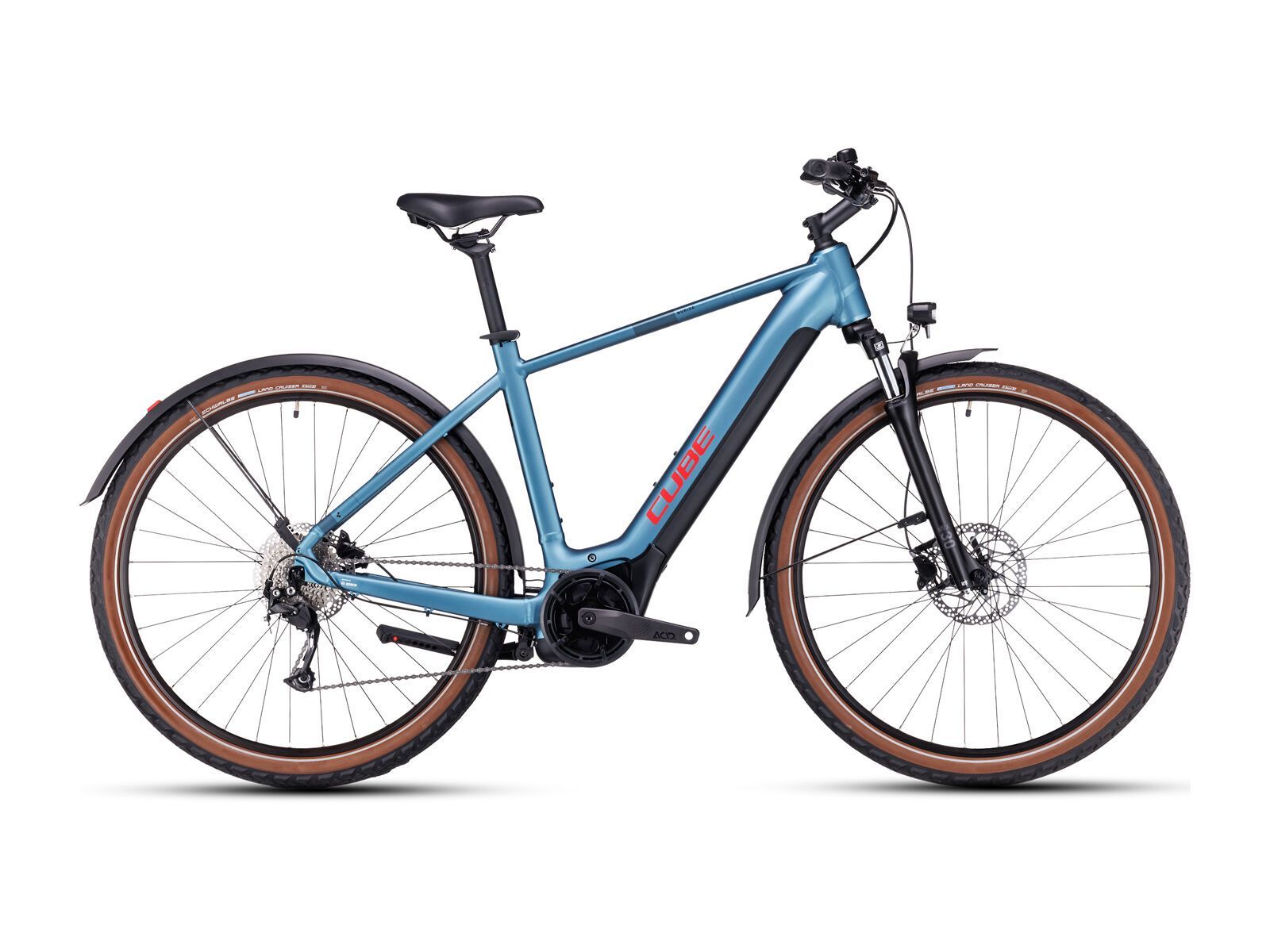 Cube Nuride Hybrid Performance Allroad 625, metalblue´n´red - Bild 1