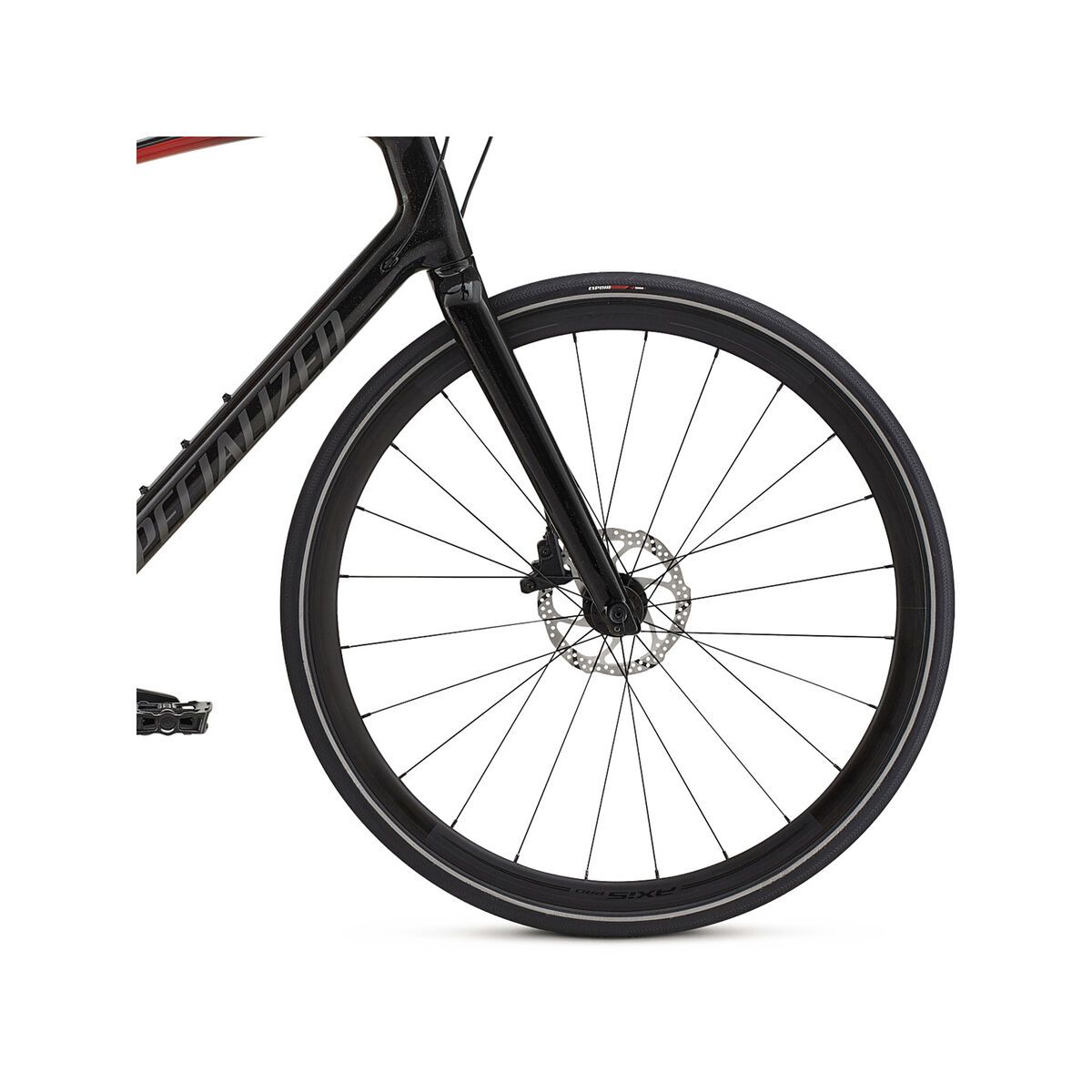 Specialized Sirrus Pro Carbon, cosmic black tint/rocket red/black reflective - Bild 4