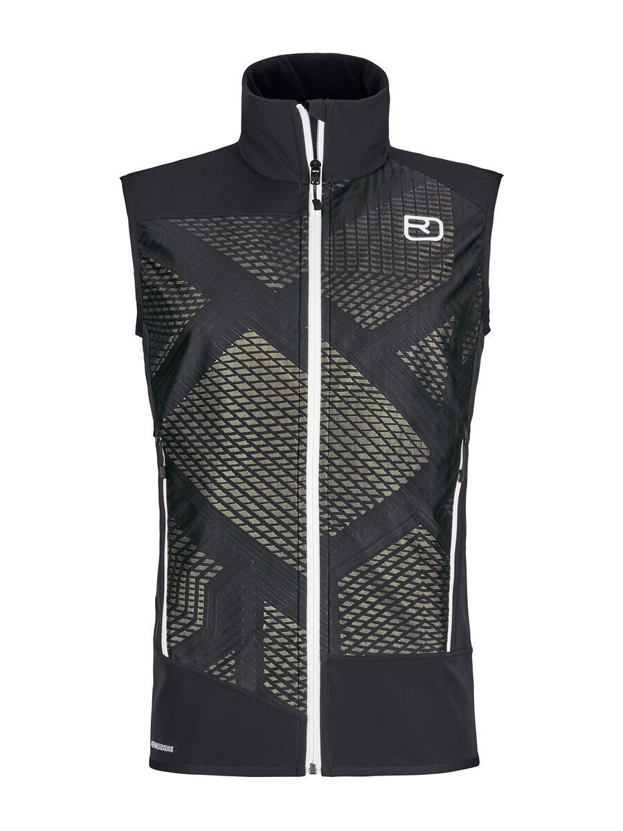 Ortovox Merino Naturtec Light Col Becchei Vest M, black raven - Bild 1