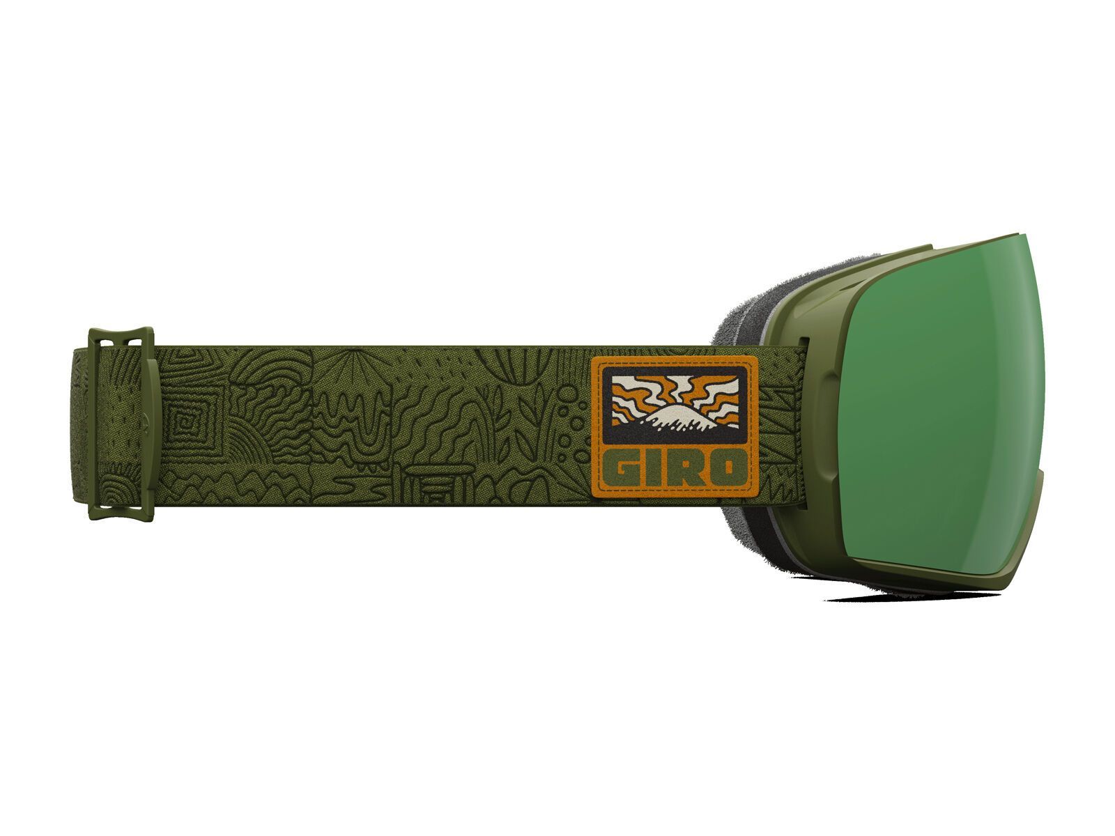 Giro Article II Vivid Envy, trail green adventure grid - Bild 4