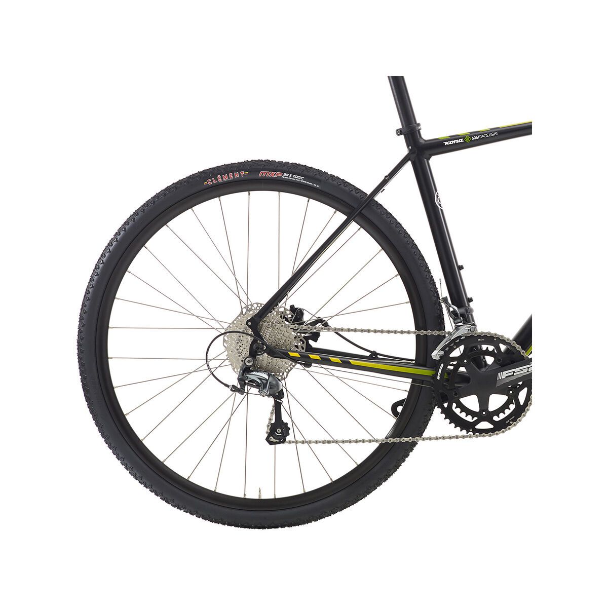 Kona Jake, matt black w/ white & yellow-green fade decals - Bild 4