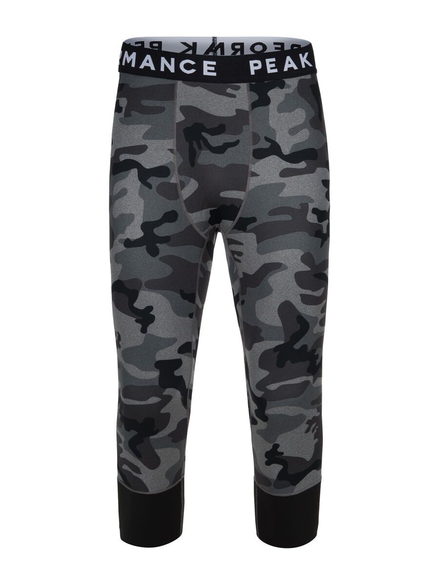 Peak Performance Spirit Print Long John, grey melange camo - Bild 5