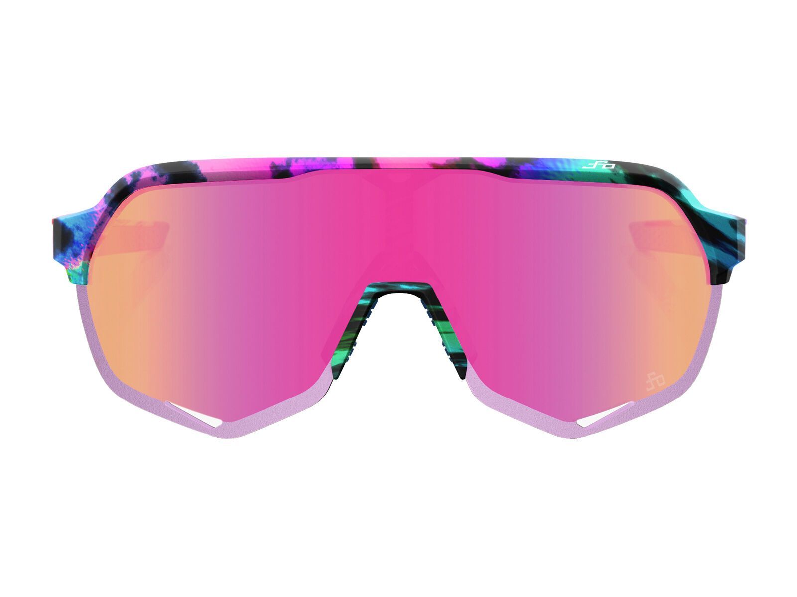 100% S2 Peter Sagan LE - HiPER Purple ML Mirror, soft tact tie dye - Bild 2