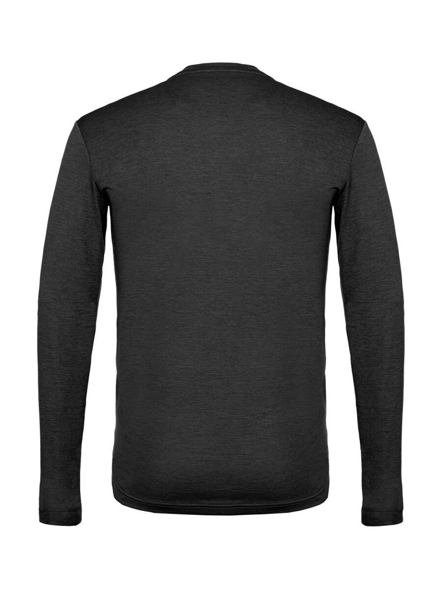 Salewa Puez Melange Dry’Ton Langarm Tee Herren, black out melange - Bild 2