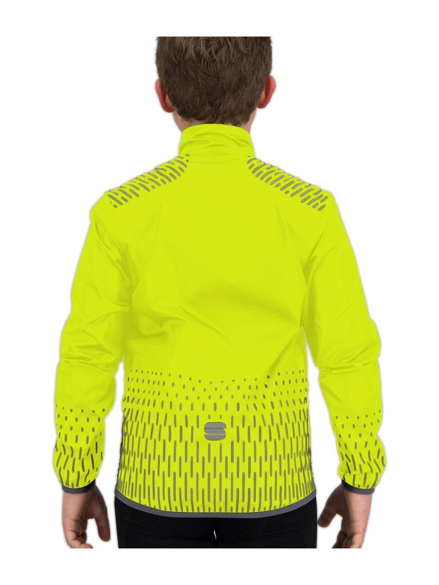 Sportful Kid Reflex Jacket, yellow fluo - Bild 2