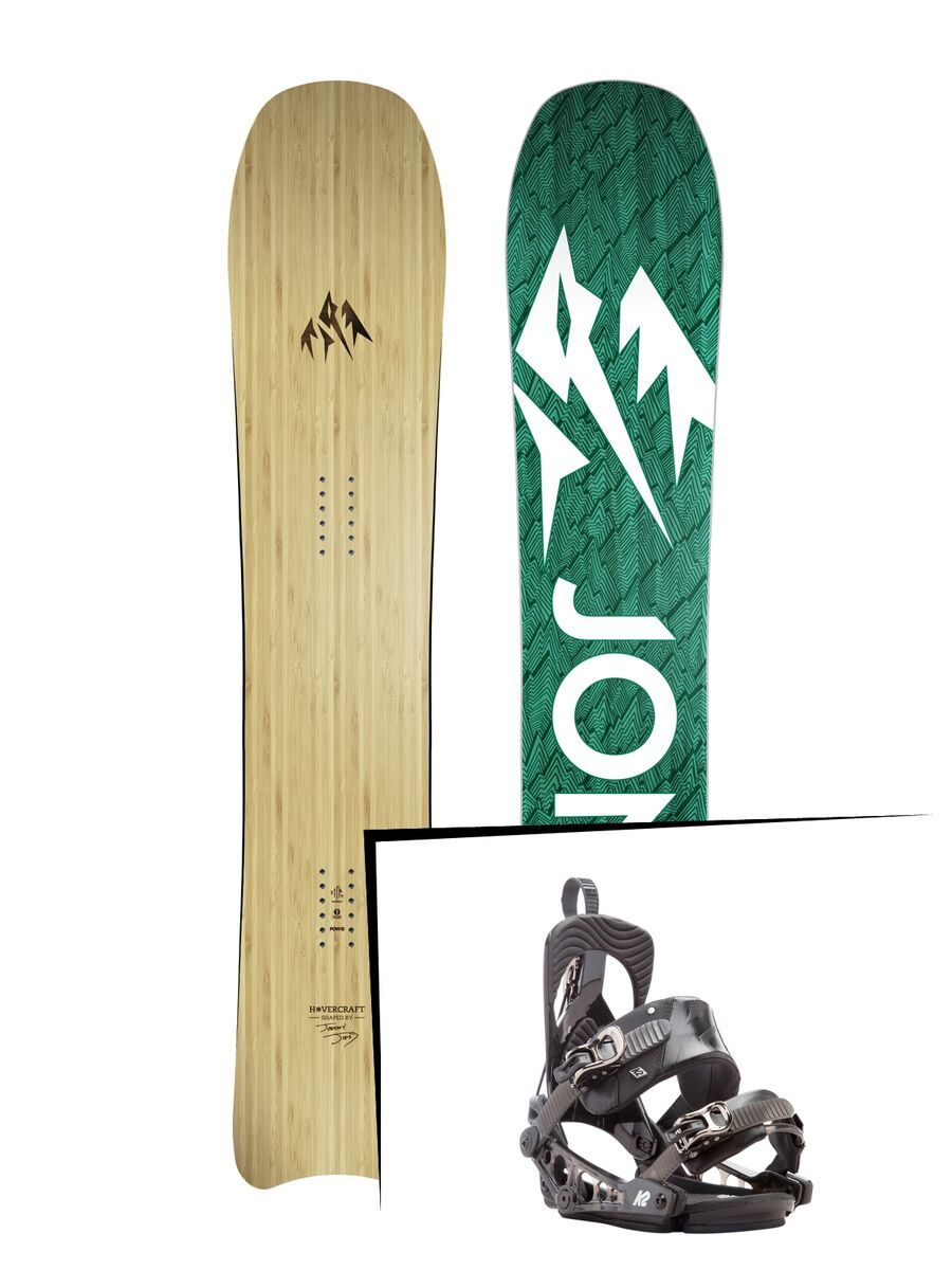 Set: Jones Women's Hovercraft 2017 + K2 Cinch Tryst (1728788S) - Bild 1