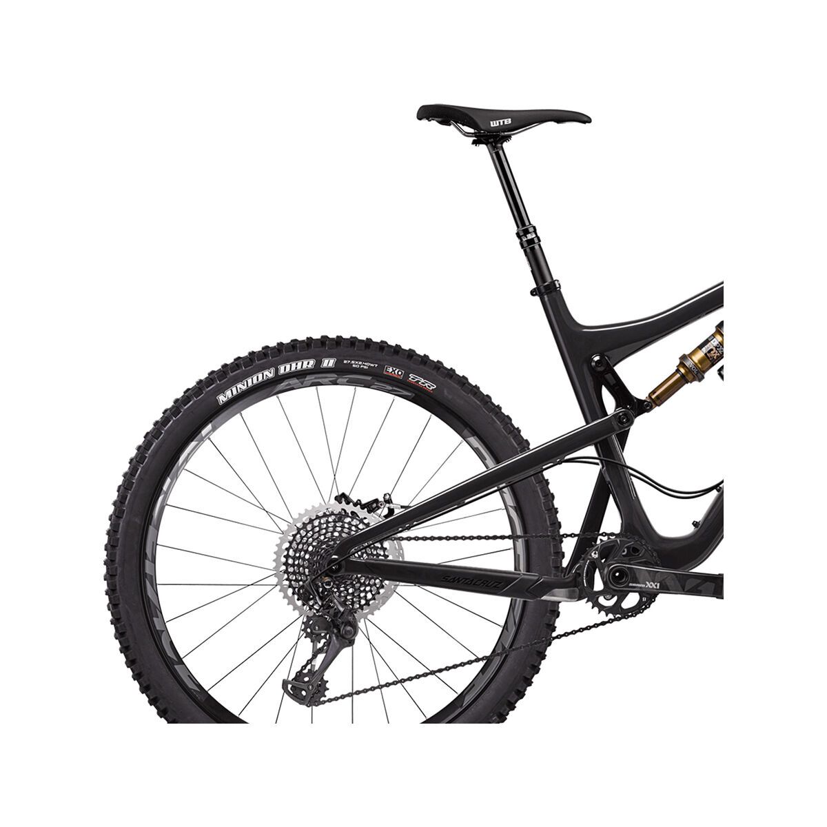 Santa Cruz Bronson CC XX1, gloss carbon and sriracha - Bild 6