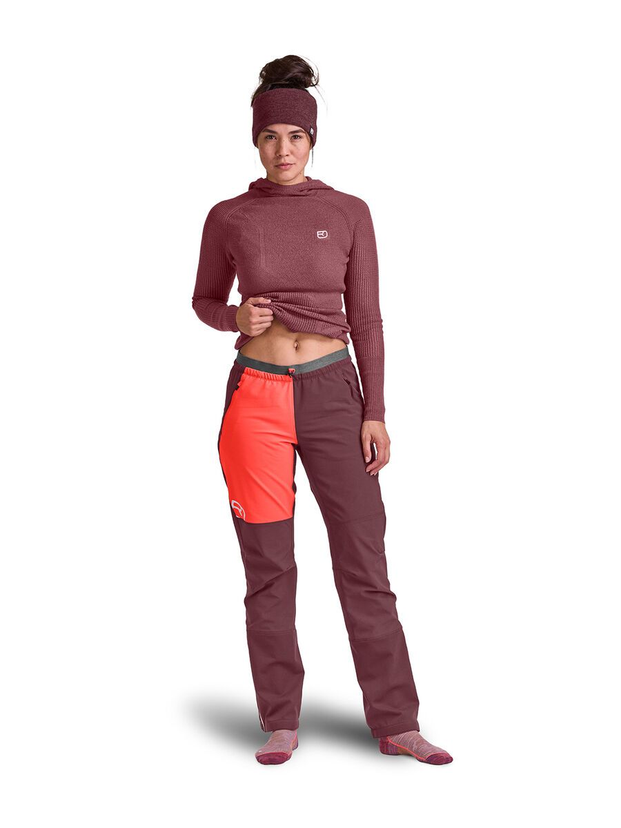 Ortovox Merino Thermovent Hoody W, mountain rose - Bild 3